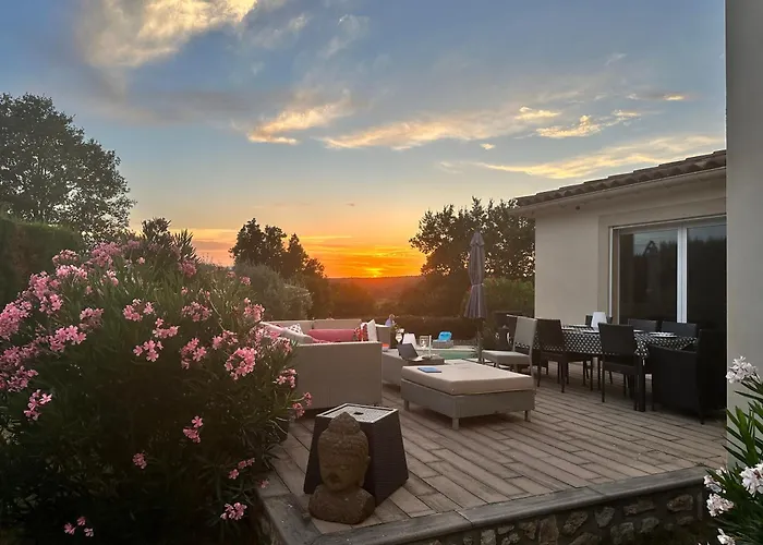 ヴィラ Superbe Vue La Bruguière